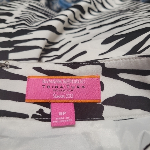 Banana Republic X Truna Turk Black and White Skirt - Picture 3 of 5